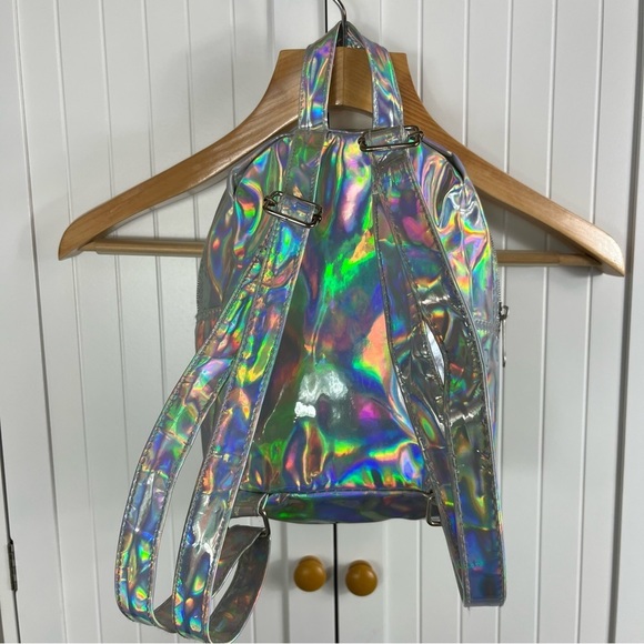 Disney's Mandalorian The Child Metallic Holographic Backpack - Picture 5 of 10